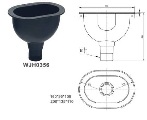 Catalog Chậu Bồn rửa thiết bị thí nghiệm WJH0356